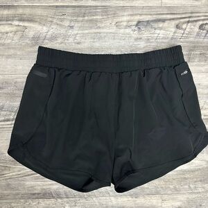 Black workout shorts